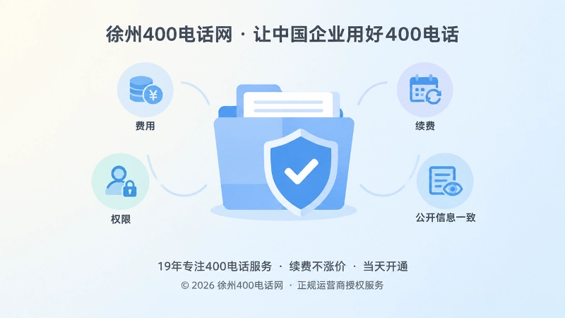 400电话套餐资料与信息一致性聚焦示意图